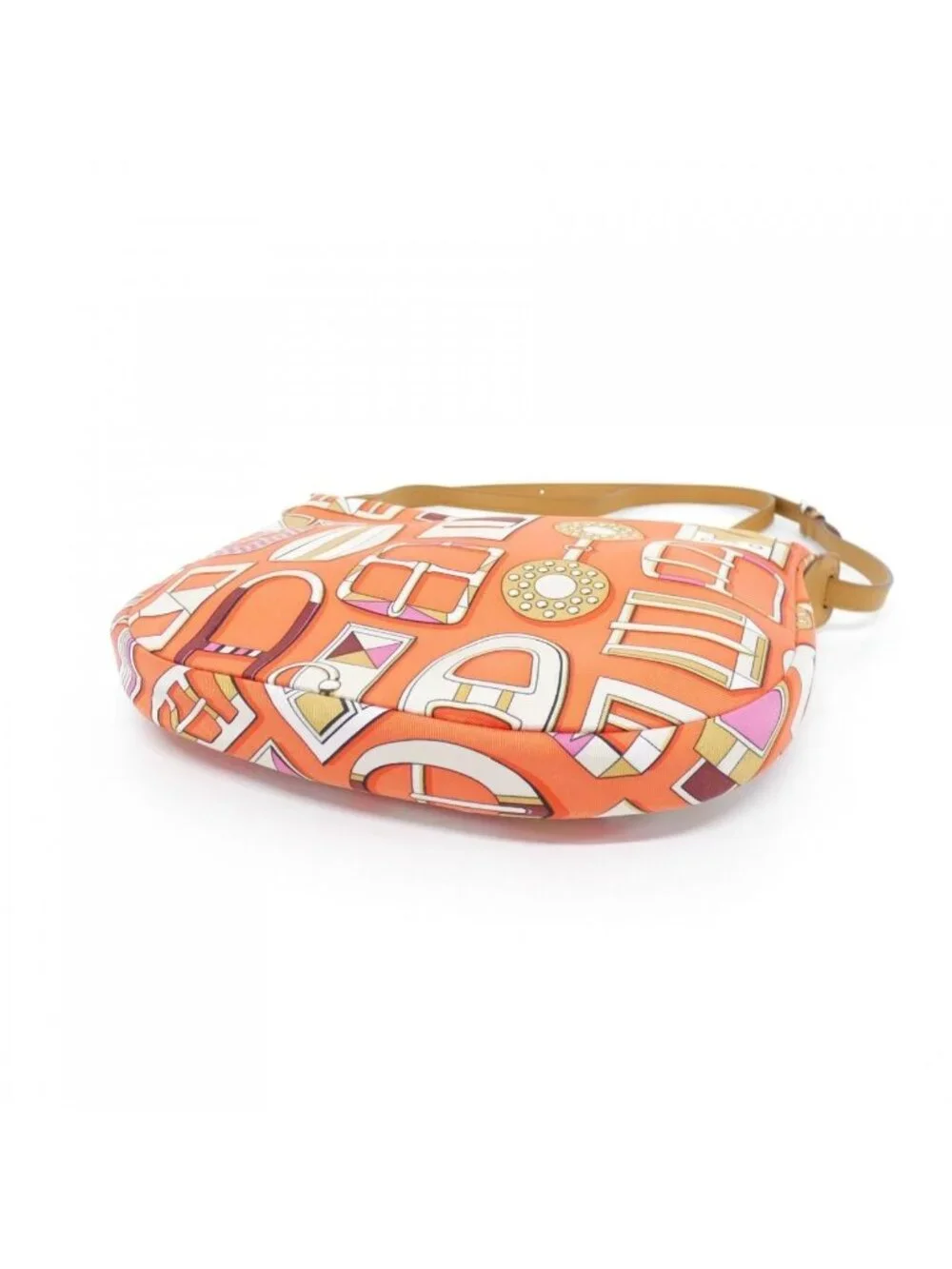 Hermes Carre en Boucles Sursois to Go Pouch